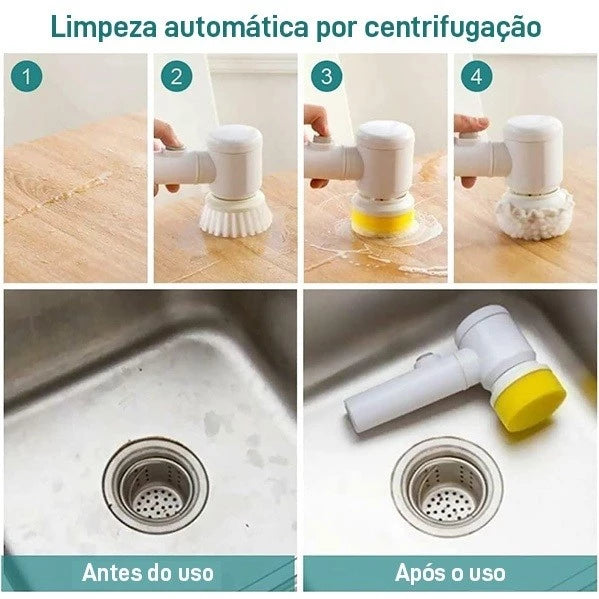 Escova Elétrica de Limpeza